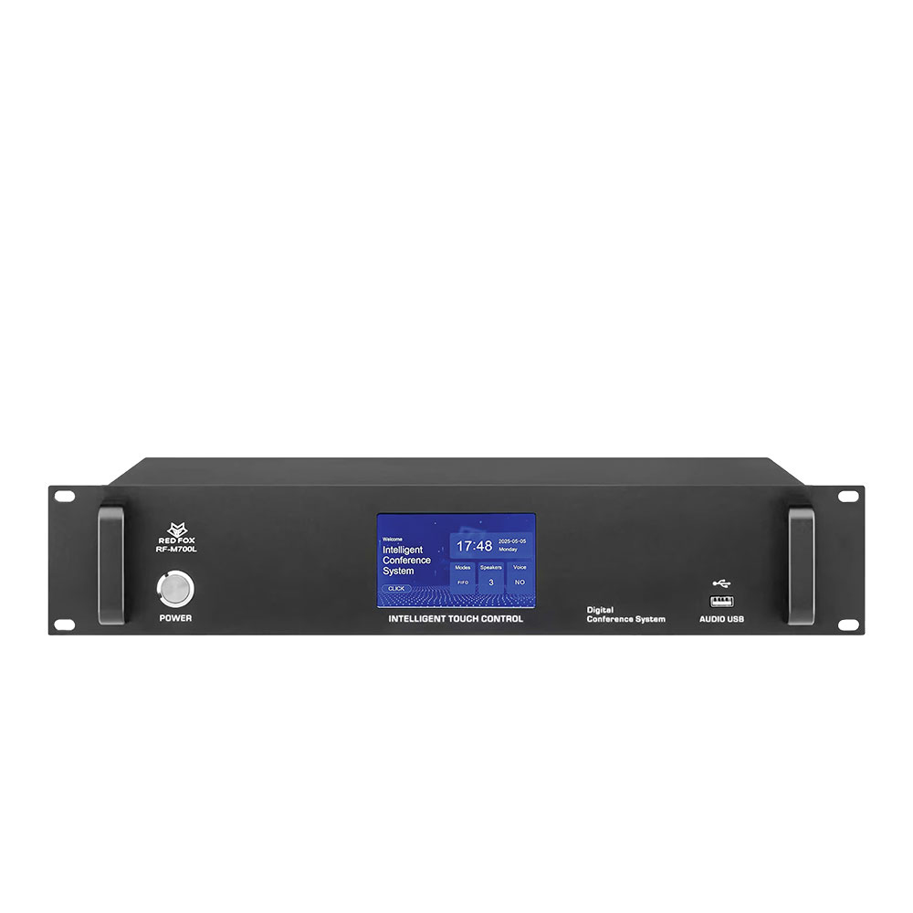 Bộ điều khiển trung tâm hệ thống hội nghị thảo luận tích hợp theo dõi hình ảnh RED FOX RF-M700L